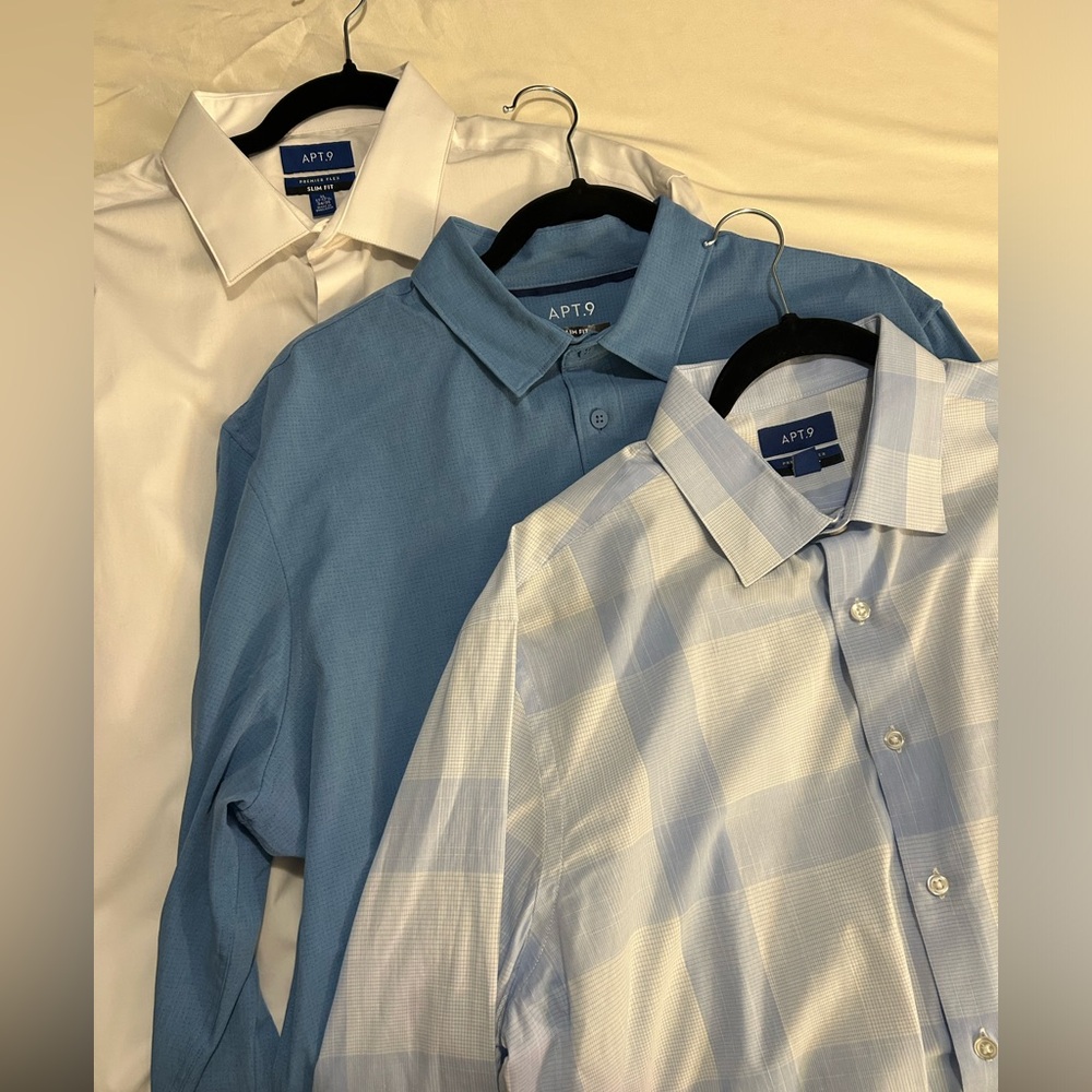 Bundle of 3 Apt. 9 Dress Shirts